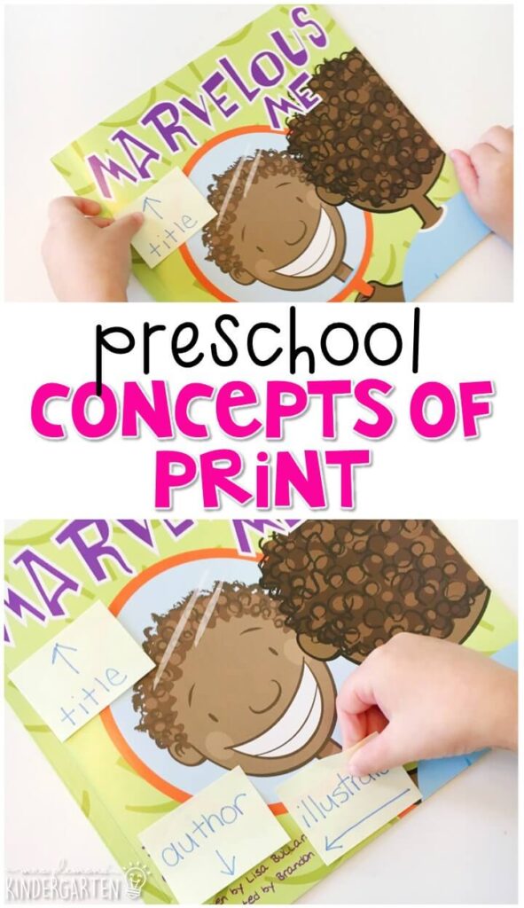 Practice concepts of print with this perfect All About Me picture book. Great for tot school, preschool, or even kindergarten!