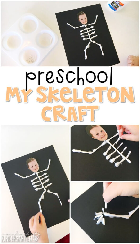 This build your skeleton activity is a great way to reinforce science vocabulary. Great for tot school, preschool, or even kindergarten!