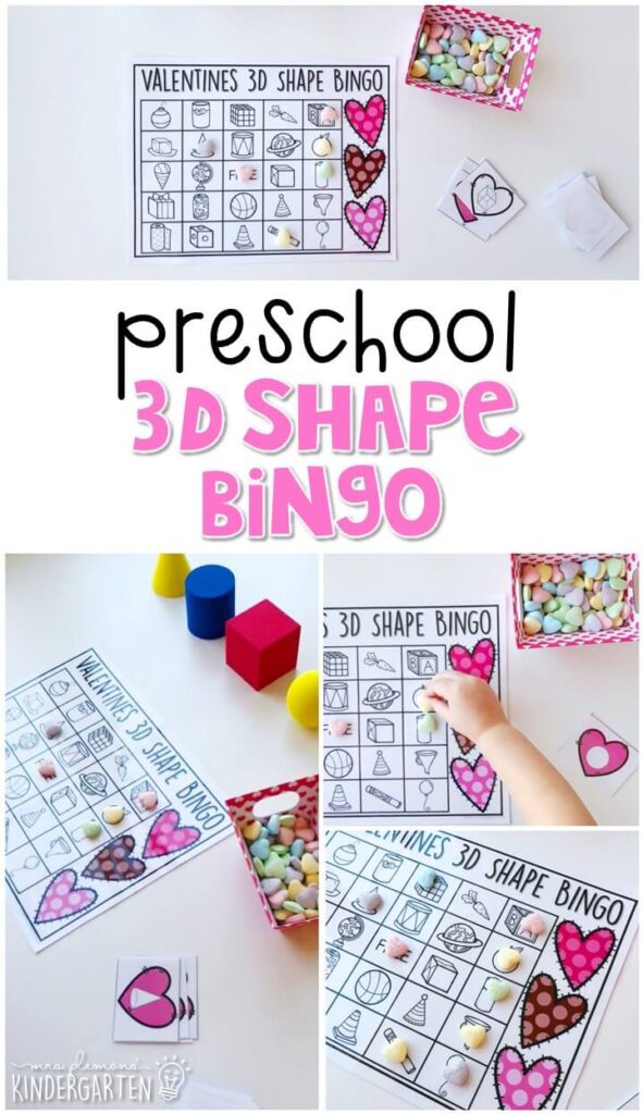 Practice building 3D shapes with jelly hearts and toothpicks using the cards as visual prompts. Perfect for a valentines theme in tot school, preschool, or even kindergarten!