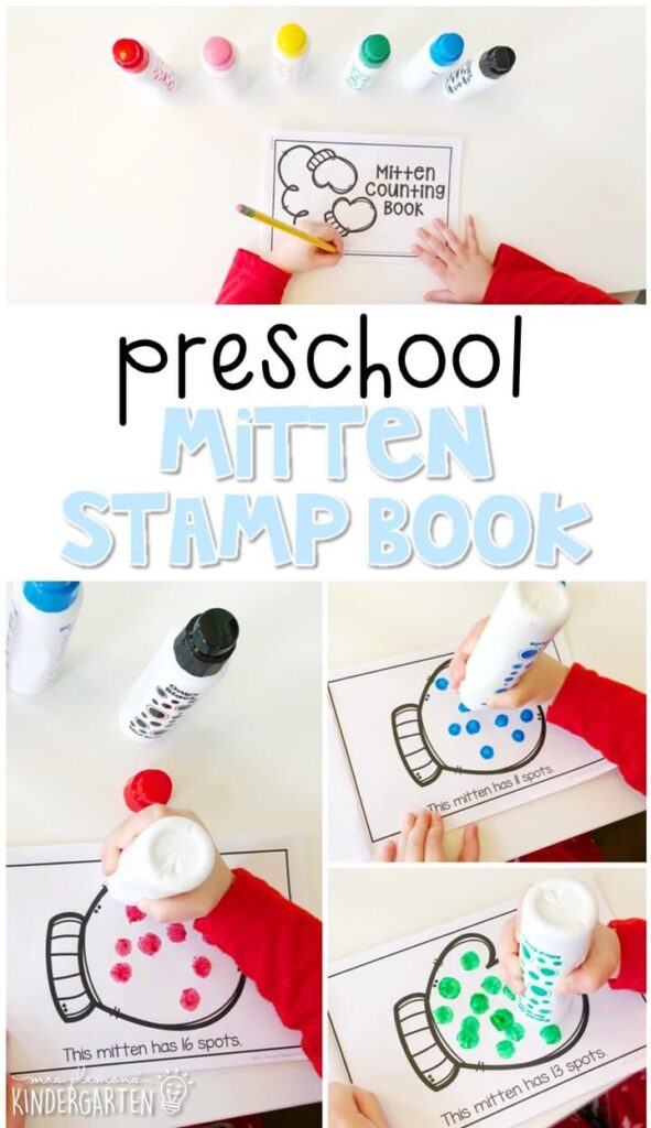 This winter sound stamping activity is perfect for letter, sound, and fine motor practice with a winter theme. Great for winter in tot school, preschool, or even kindergarten!