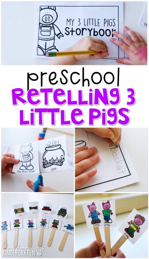 This fairy tale journal writing activity is a great way to show learning, practice fine motor skills and learn about writing. Great for tot school, preschool, or even kindergarten!