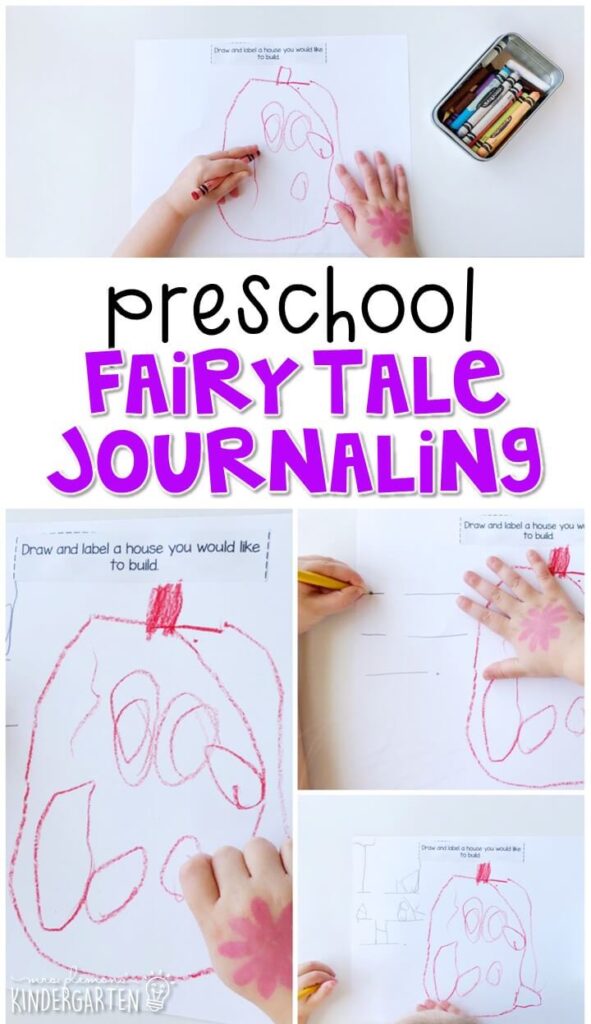 Begin studying fairy tales in preschool by reading one version of the story, making a simple story book, then retelling the story with puppets. Great for in tot school, preschool, or even kindergarten!