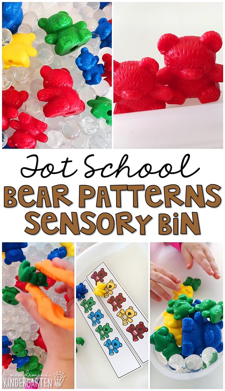 Tot School: Bears - Mrs. Plemons' Kindergarten